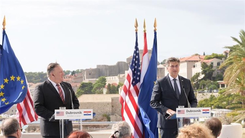 Plenković i Pompeo: Zajedno radimo na ispunjavanju uvjeta za ukidanje viza za SAD